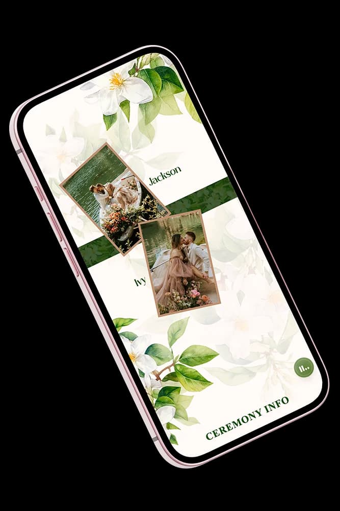ChungDoi online wedding invitation example