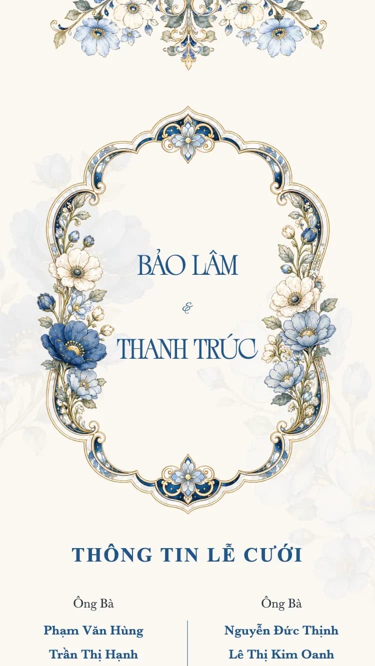 Hoa Thuỷ Tinh - Lam