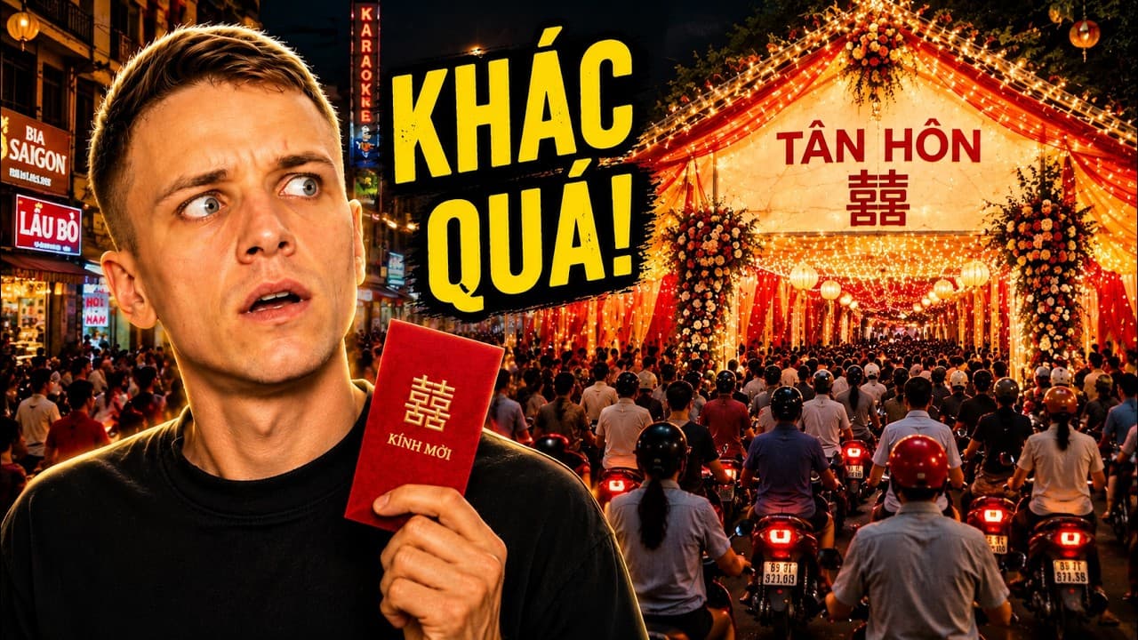 Đám cưới Việt qua mắt một vị khách nước ngoài
