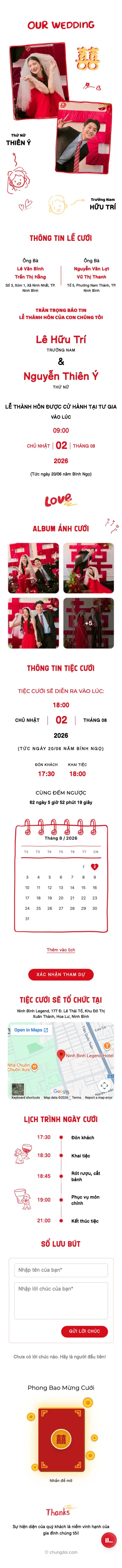 Hoạ Tình - Đỏ